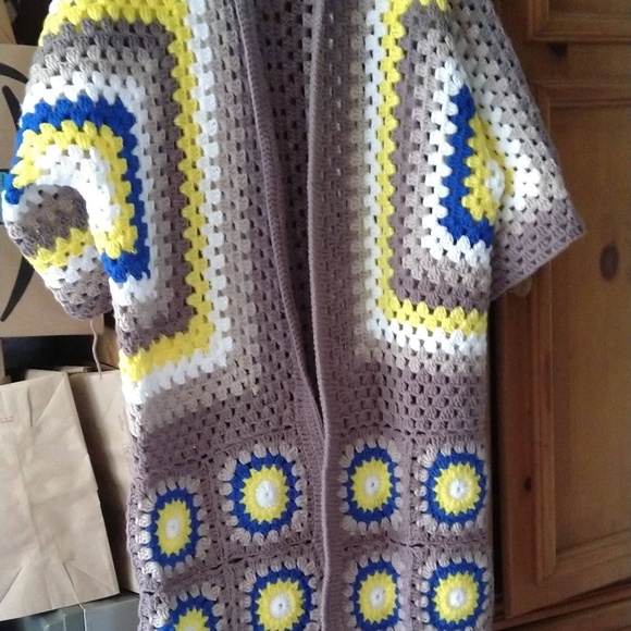 Fall  2025 handmade long Cardigan plus - Picture 4 of 10